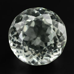 GREEN AMETHYST PORTUGUESE CUT ROUND 12MM 7.32 Cts.