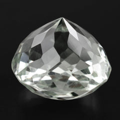 GREEN AMETHYST PORTUGUESE CUT ROUND 12MM 7.32 Cts.