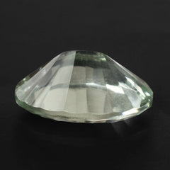 GREEN AMETHYST CONCAVE CUT OVAL 16X12MM 7.65 Cts.