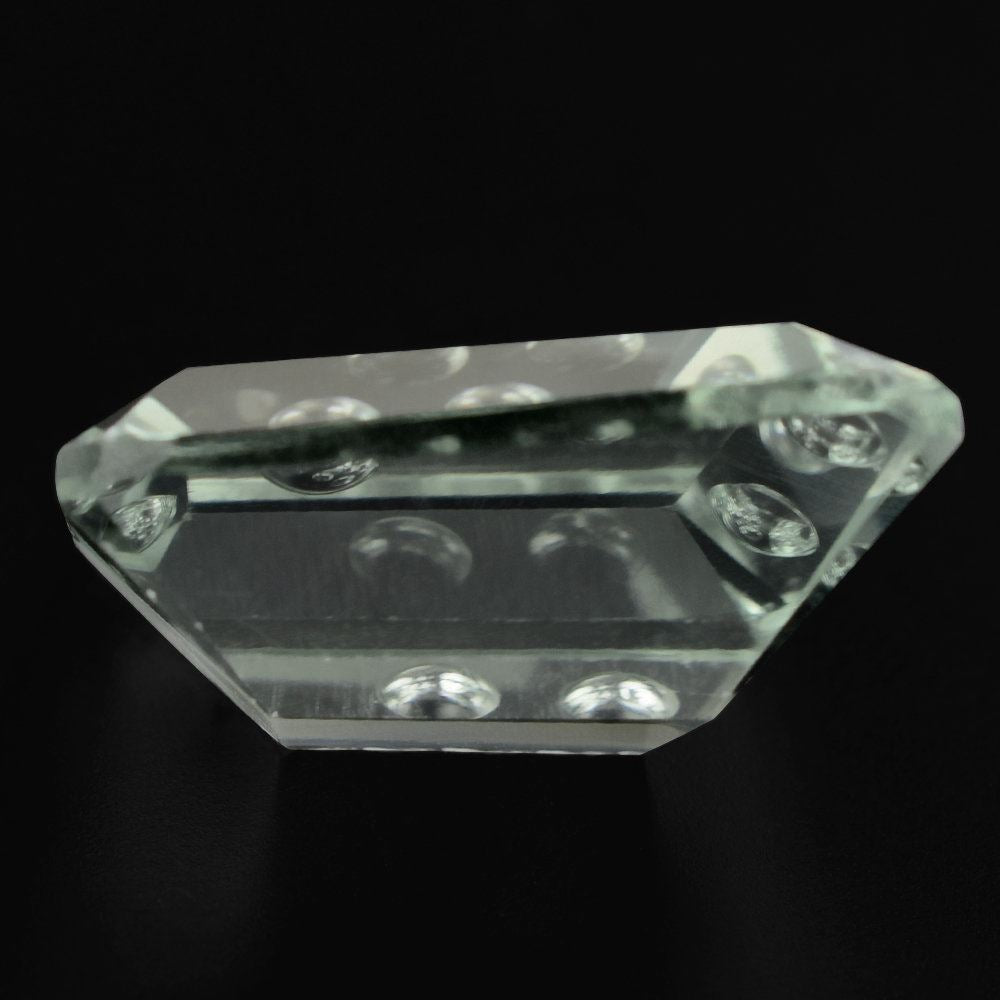 GREEN AMETHYST CHEESE CUT 18X15.50 - 15X12MM 13.71 Cts.