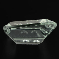 GREEN AMETHYST CHEESE CUT 18X15.50 - 15X12MM 13.71 Cts.