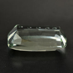 GREEN AMETHYST BUBBLE LINE CUSHION 16X10MM 7.28 Cts.
