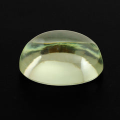 GREEN AMETHYST OVAL CAB 10X8MM 3.04 Cts.