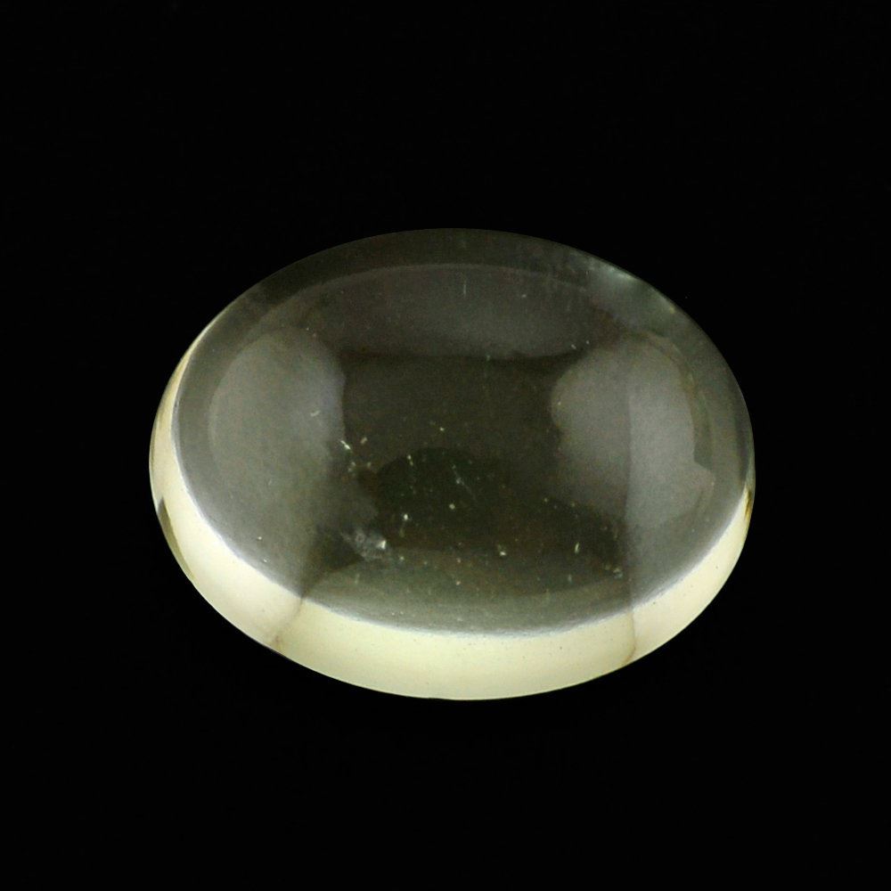 GREEN AMETHYST OVAL CAB 9X7MM 2.09 Cts.