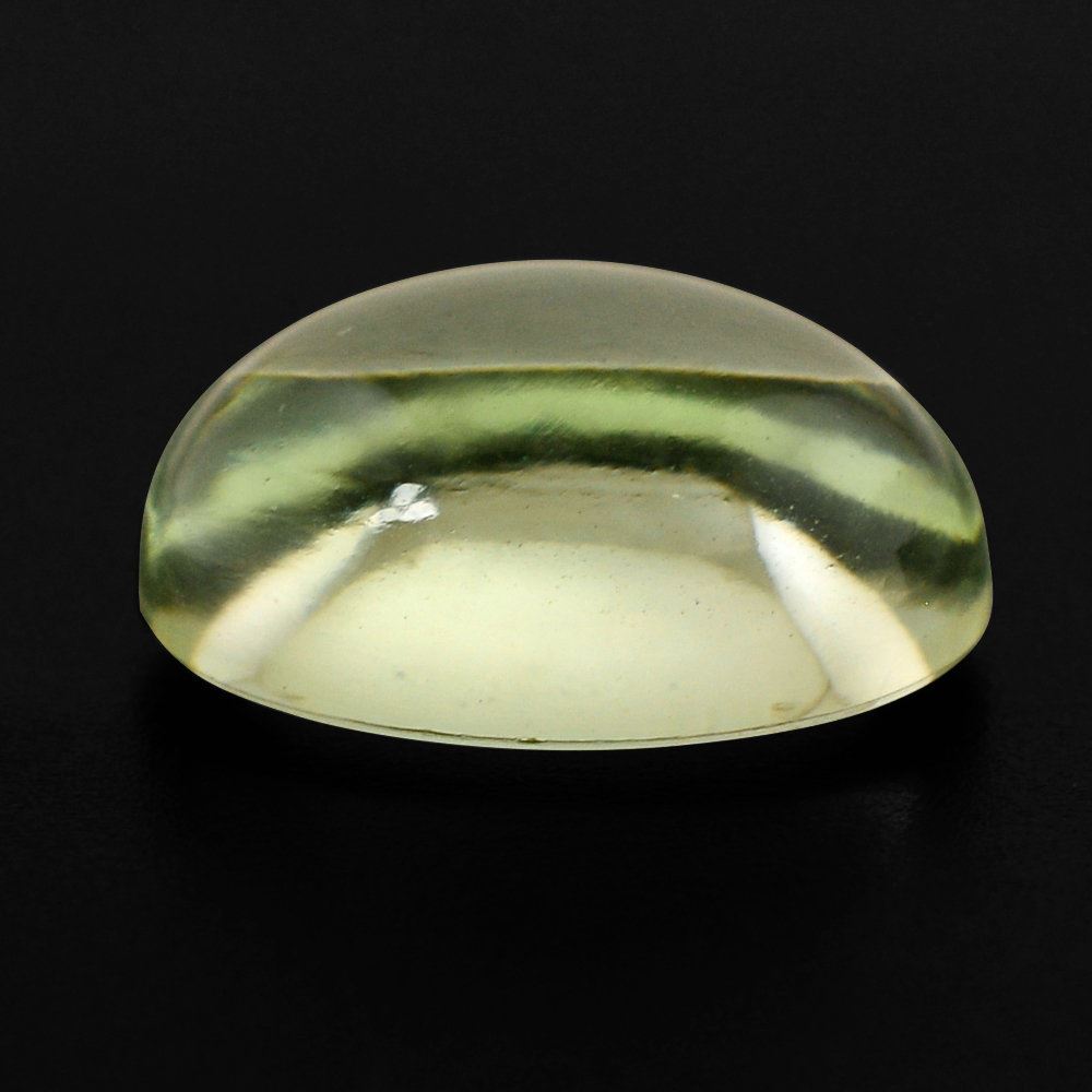GREEN AMETHYST OVAL CAB 9X7MM 2.09 Cts.