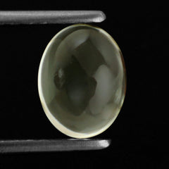 GREEN AMETHYST OVAL CAB 9X7MM 2.09 Cts.