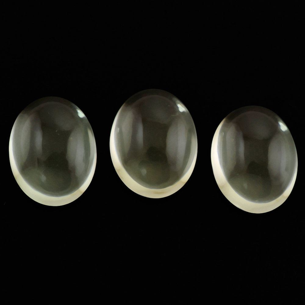 GREEN AMETHYST OVAL CAB 9X7MM 2.09 Cts.