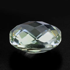 GREEN AMETHYST BRIOLETTE CUSHION 12MM 5.94 Cts.