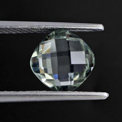 GREEN AMETHYST BRIOLETTE CUSHION 9MM 2.53 Cts.