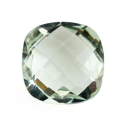 GREEN AMETHYST BRIOLETTE CUSHION 9MM 2.53 Cts.