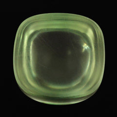 GREEN AMETHYST CUSHION CAB (SUPER) (FROSTED BOTTOM) 13MM 12.33 Cts.