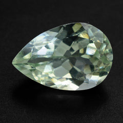 GREEN AMETHYST CUT PEAR 12X8MM 3.00 Cts.