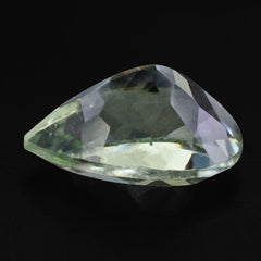 GREEN AMETHYST CUT PEAR 12X8MM 3.00 Cts.