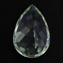 GREEN AMETHYST CUT PEAR 12X8MM 3.00 Cts.