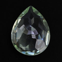 GREEN AMETHYST CUT PEAR 14X11MM 5.11 Cts.
