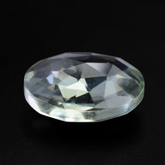 GREEN AMETHYST ROSE CUT BRIOLETTE ROUND 10MM 2.60 Cts.