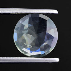 GREEN AMETHYST ROSE CUT BRIOLETTE ROUND 10MM 2.60 Cts.