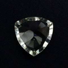 GREEN AMETHYST CONCAVE CUT TRILLION 7MM 1.05 Cts.
