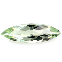 GREEN AMETHYST CHECKER CUT MARQUISE 25X8MM 5.90 Cts.