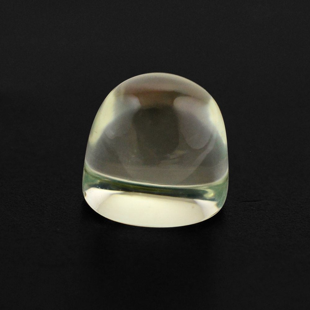 GREEN AMETHYST BULLET CAB 5MM 0.88 Cts.