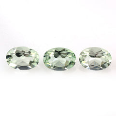 GREEN AMETHYST CUT OVAL (SPECIAL) 7X5MM 0.67 Cts.