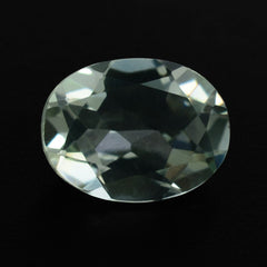 GREEN AMETHYST CUT OVAL 8X6MM 1.08 Cts.