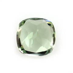 GREEN AMETHYST CUT CUSHION 6MM 0.84 Cts.