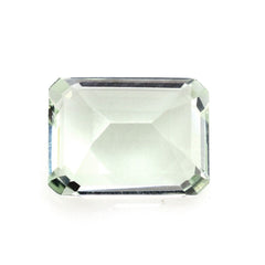GREEN AMETHYST CUT OCTAGON 8X6MM 1.58 Cts.