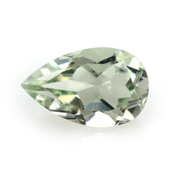 GREEN AMETHYST CUT PEAR 8X5MM 0.95 Cts.