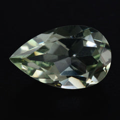 GREEN AMETHYST CUT PEAR 8X5MM 0.95 Cts.