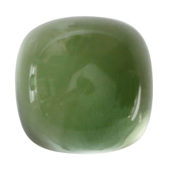 GREEN AMETHYST CUSHION CAB (FROSTED) (SPECIAL) 13MM 13.75 Cts.