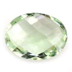 GREEN AMETHYST BRIOLETTE OVAL (SI) 20X15MM 12.65 Cts.