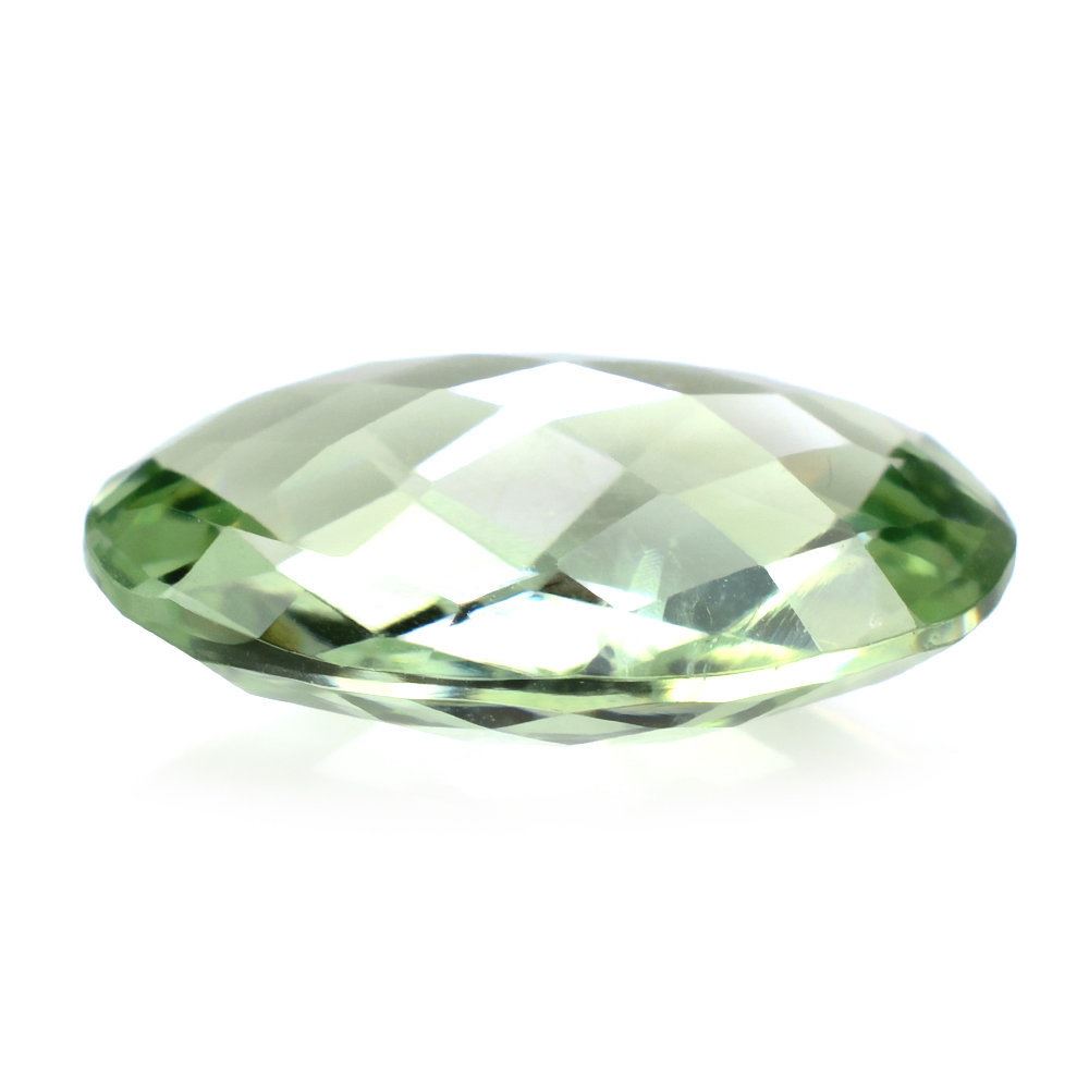GREEN AMETHYST BRIOLETTE OVAL (SI) 20X15MM 12.65 Cts.