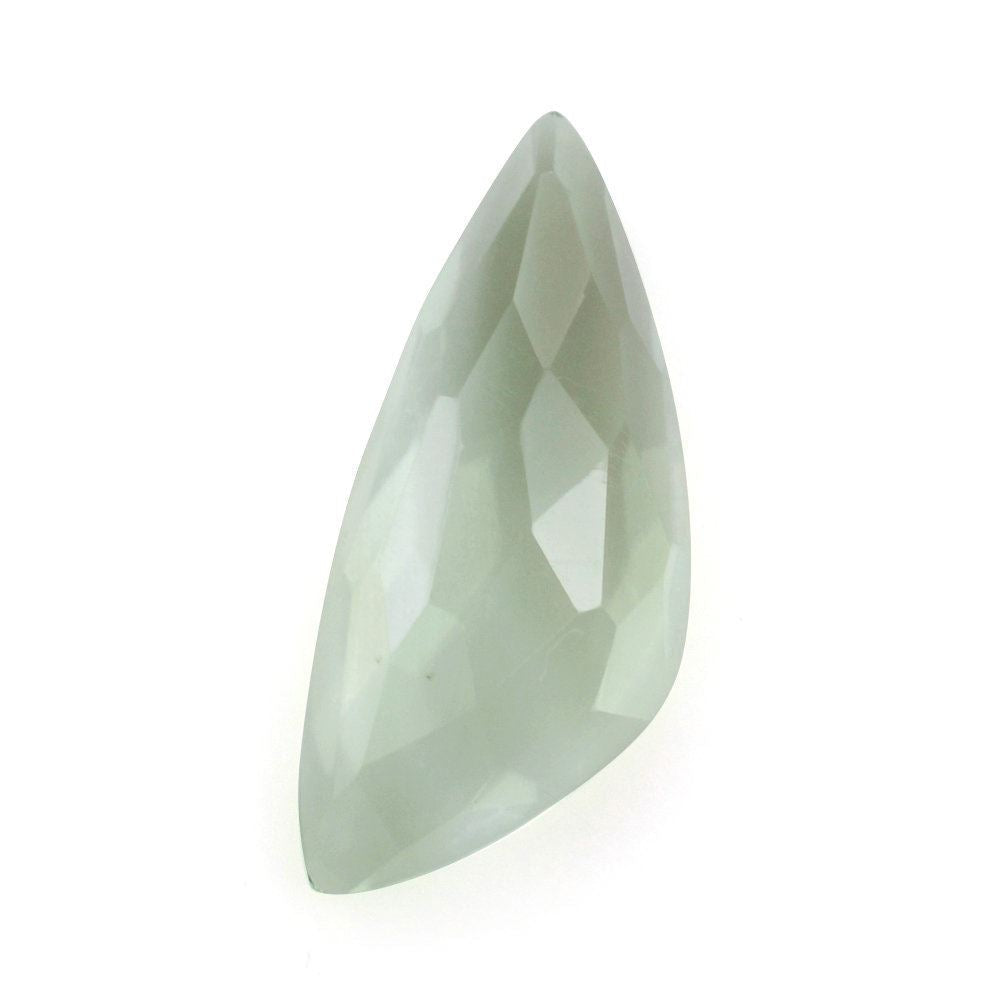 GREEN AMETHYST IRREGULAR CUT FANCY SHAPE 17X7.50MM 3.75 Cts.