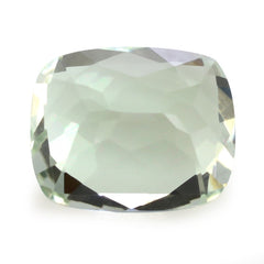 GREEN AMETHYST CUT CUSHION 12X10MM 6.00 Cts.