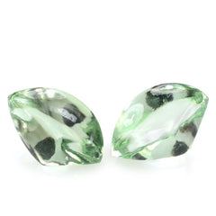 GREEN AMETHYST BUFFTOP FANCY SHAPE 13X8.50MM 3.85 Cts.