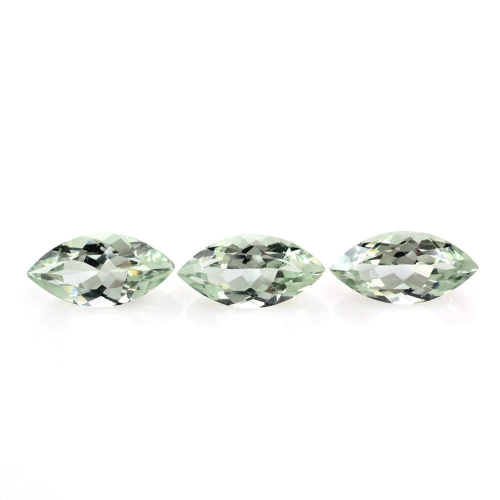 GREEN AMETHYST CUT MARQUISE 12X6MM 1.76 Cts.