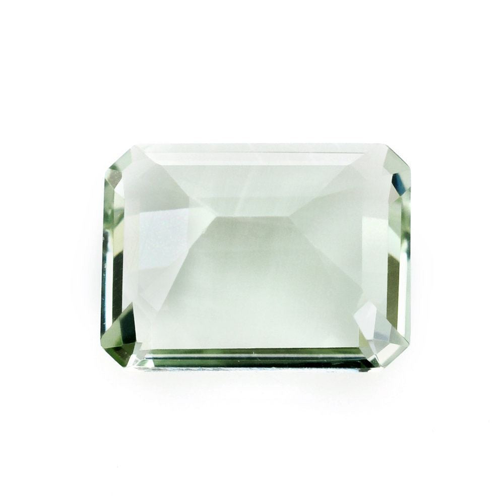 GREEN AMETHYST CUT OCTAGON 9X7MM 2.05 Cts.