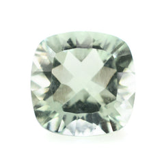 GREEN AMETHYST CONCAVE CUT CUSHION 8X8MM 1.95 Cts.