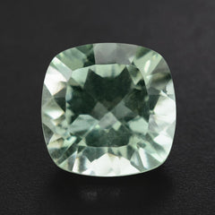 GREEN AMETHYST CONCAVE CUT CUSHION 8X8MM 1.95 Cts.