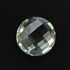 GREEN AMETHYST BRIOLETTE ROUND 8MM 1.66 Cts.
