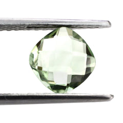 GREEN AMETHYST BRIOLETTE CUSHION (SUPER EXTRA) 8MM 1.80 Cts.