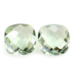 GREEN AMETHYST BRIOLETTE CUSHION (SUPER EXTRA) 8MM 1.80 Cts.