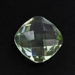 GREEN AMETHYST BRIOLETTE CUSHION (SUPER EXTRA) 8MM 1.80 Cts.