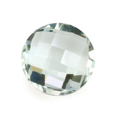 GREEN AMETHYST BRIOLETTE ROUND 10MM 3.20 Cts.