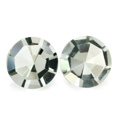GREEN AMETHYST MIRROR CUT ROUND 10MM 3.07 Cts.