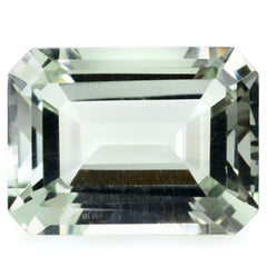 GREEN AMETHYST CUT OCTAGON 16X12MM 10.65 Cts.