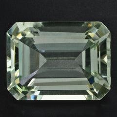 GREEN AMETHYST CUT OCTAGON 16X12MM 10.65 Cts.