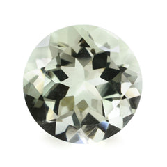 GREEN AMETHYST CUT ROUND 11MM 4.16 Cts.