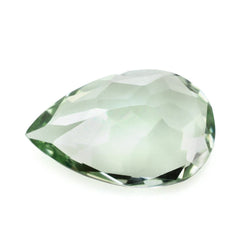 GREEN AMETHYST CUT PEAR 14X9MM 3.45 Cts.